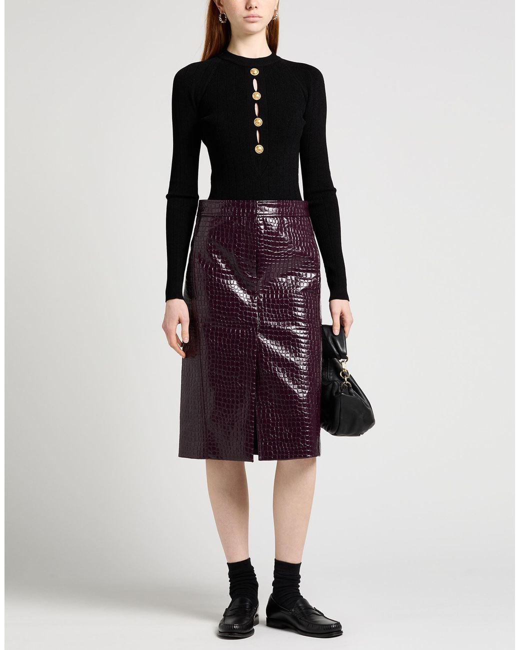 Body Balmain en coloris Black
