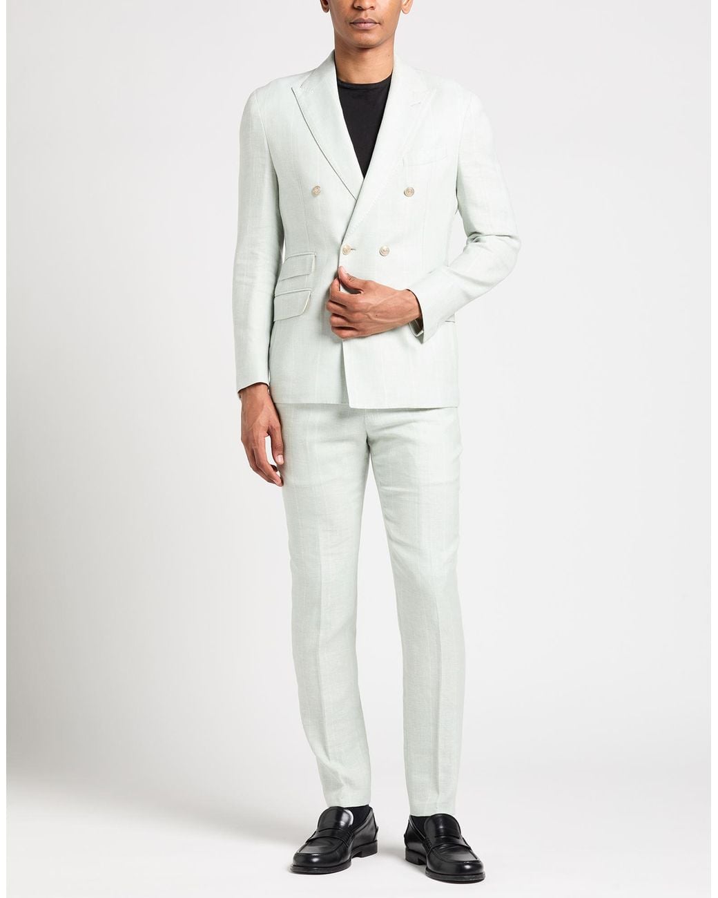 Eleventy White Suit for men