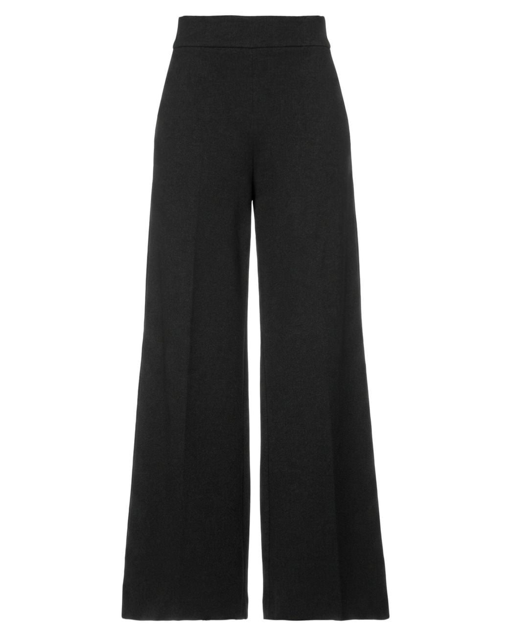 La Petite Robe Di Chiara Boni Black Pants Polyamide, Viscose, Elastane, Polyethylene