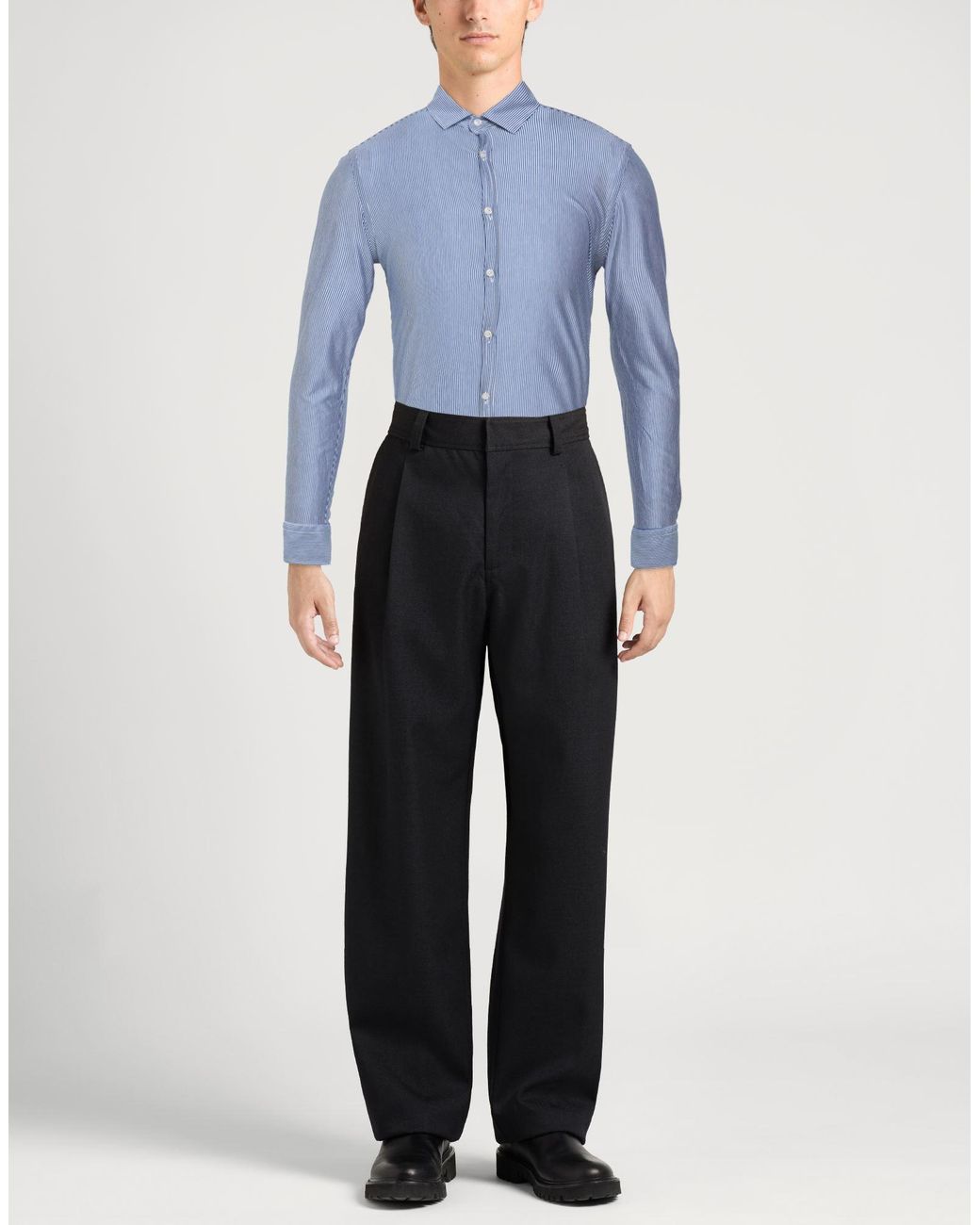 Aglini Blue Shirt for men