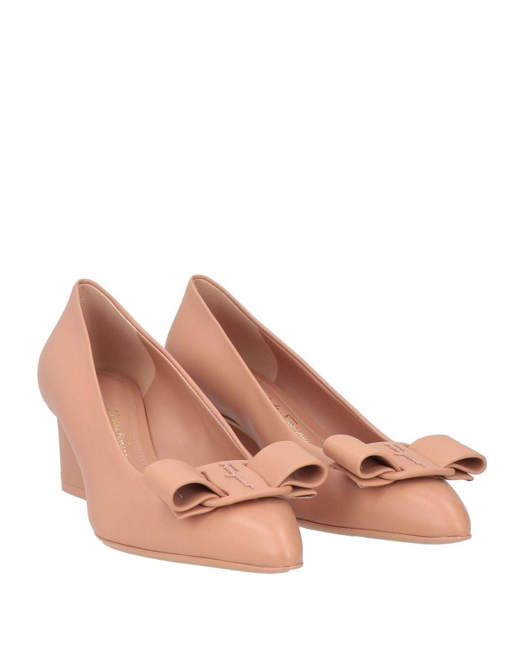 Ferragamo Pink Pumps Lambskin