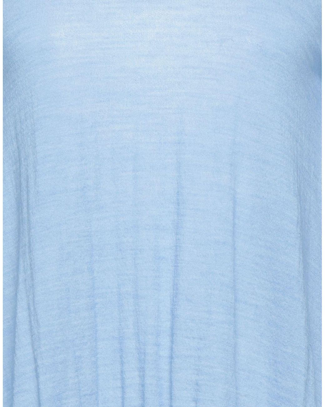 Semicouture Blue Sweater Virgin Wool