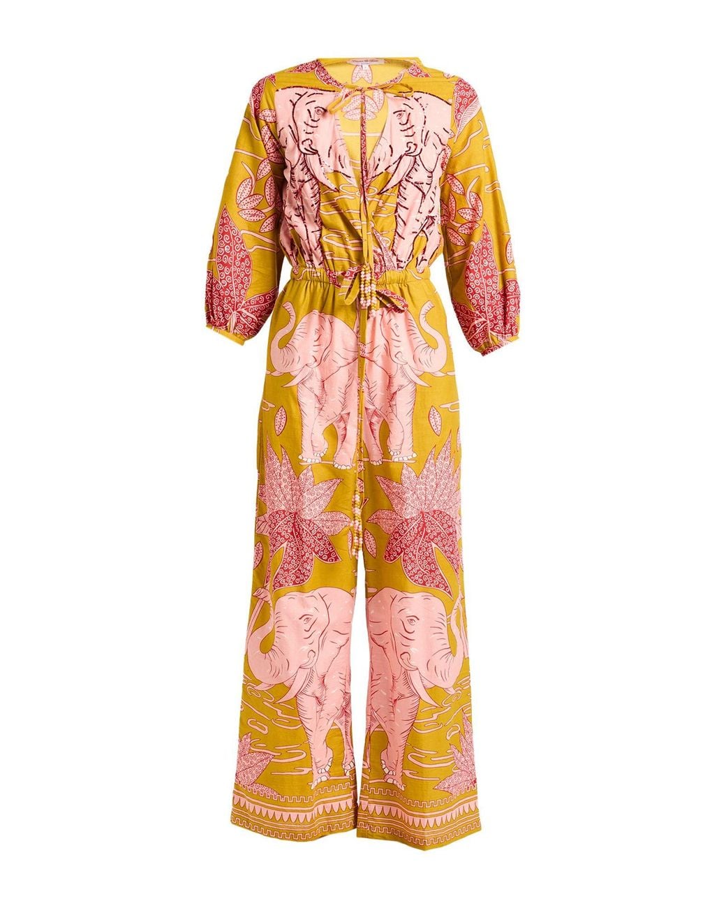 CONNOR & BLAKE Orange Jumpsuit Cotton