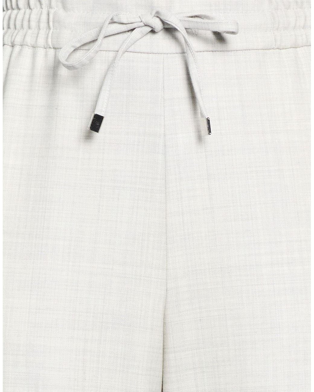 Berwich White Light Pants Polyester, Virgin Wool, Elastane