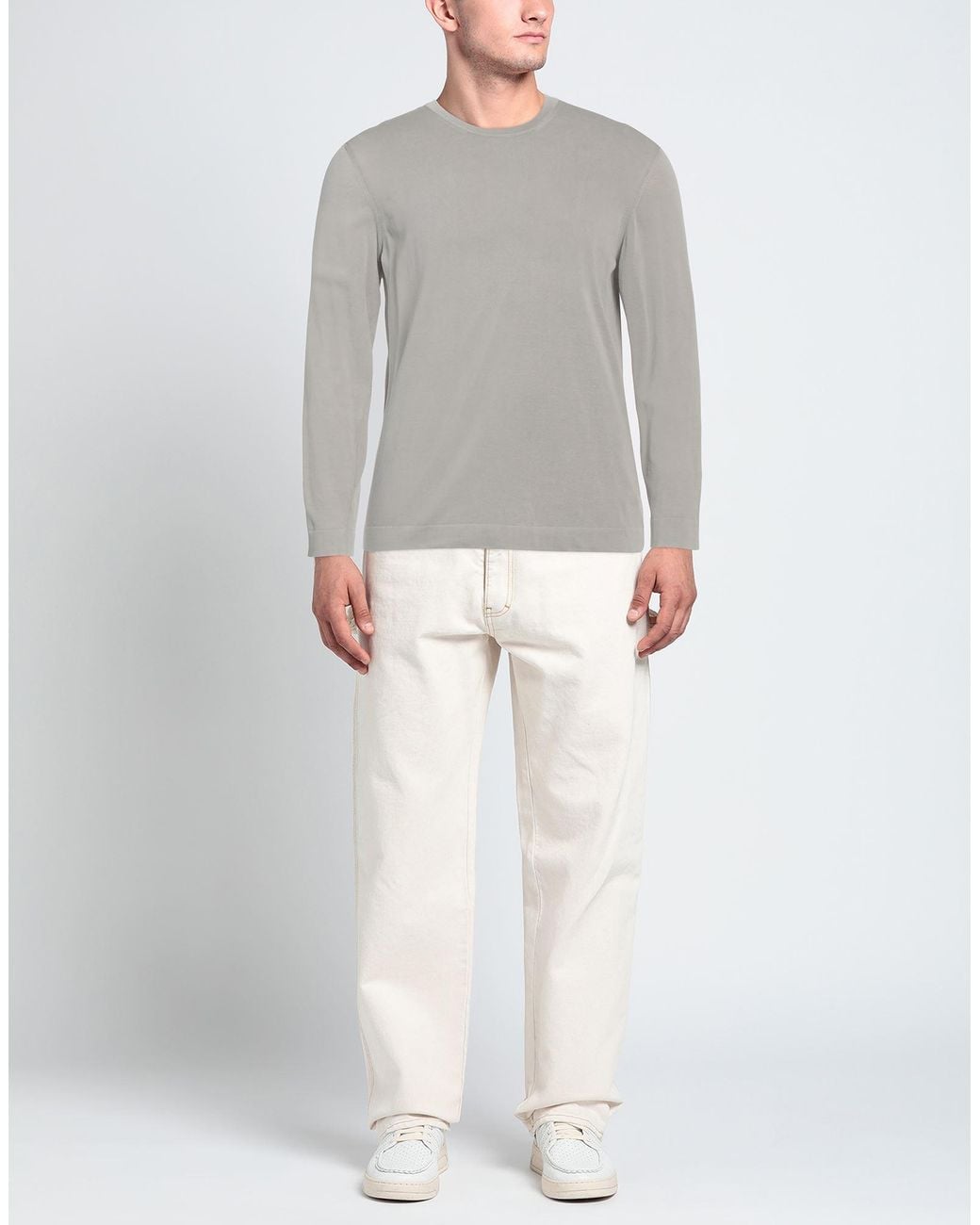 Drumohr Gray Jumper for men