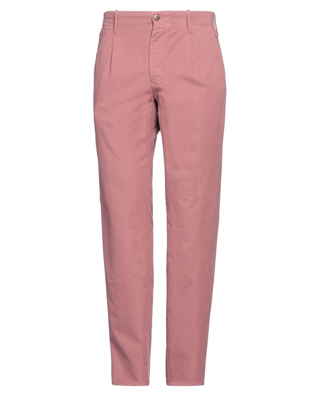 Incotex Pink Trouser for men