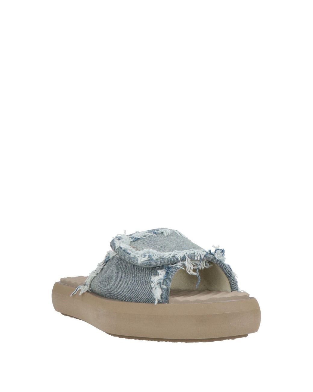Eytys Gray Sandals Textile Fibers
