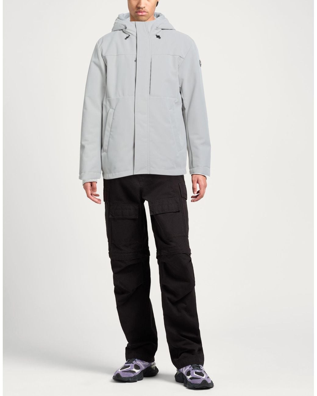 Colmar Gray Jacket Polyester for men