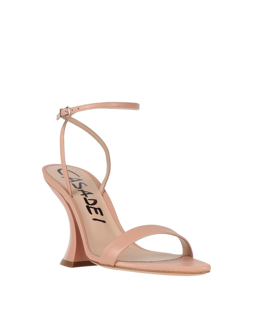Casadei Pink Sandals Leather