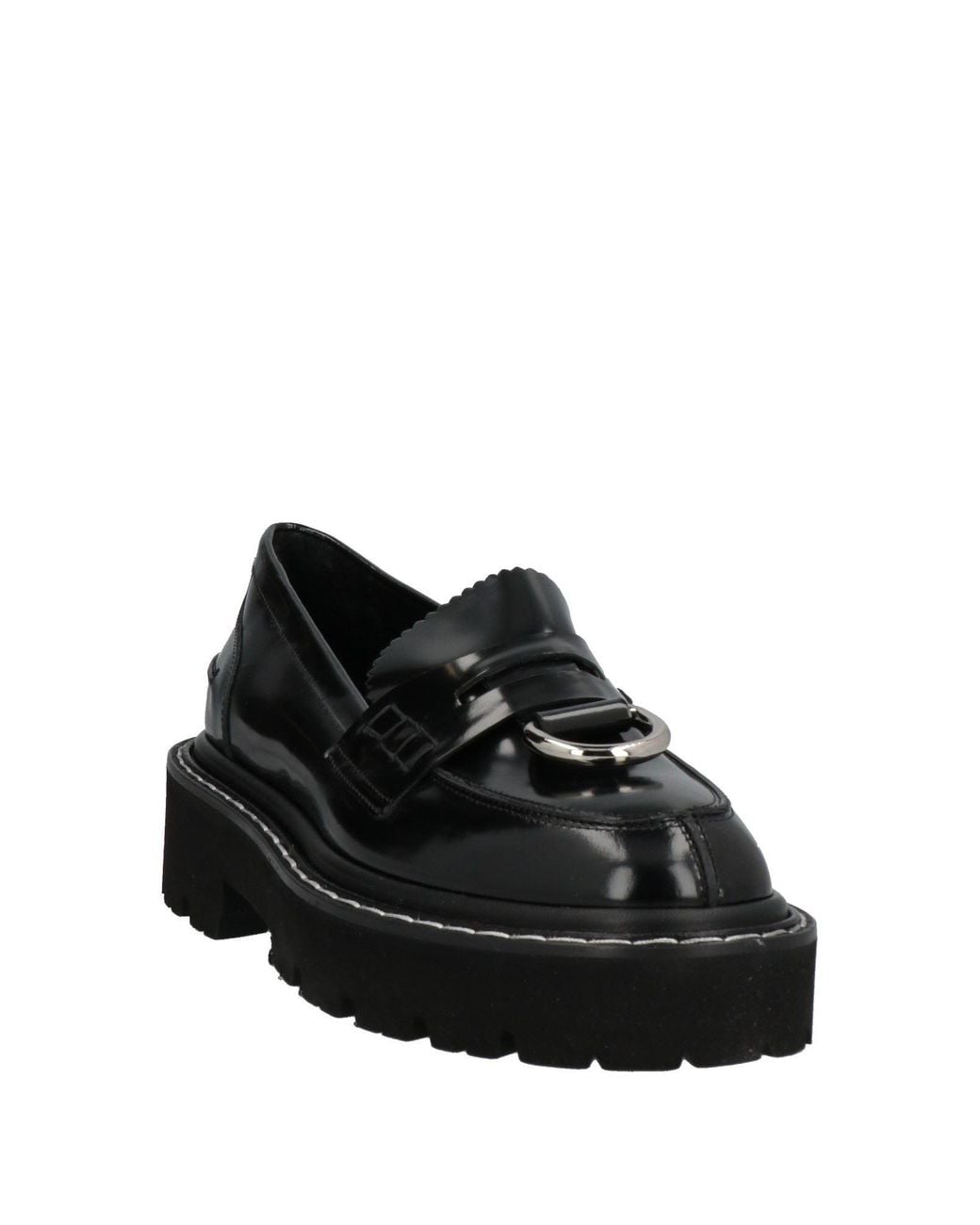 MSGM Black Loafer