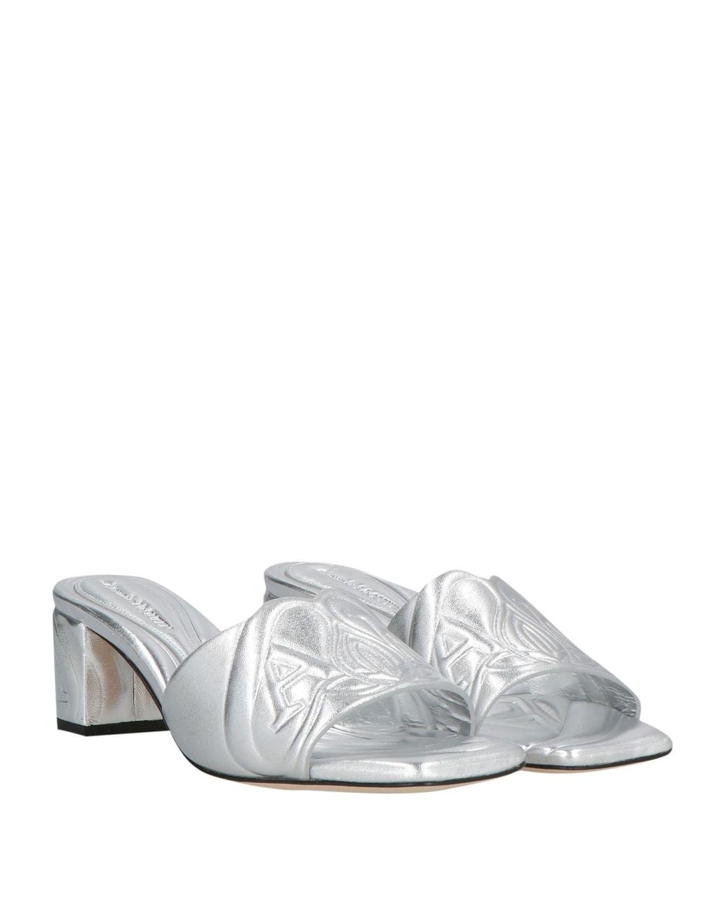 McQueen White Sandale