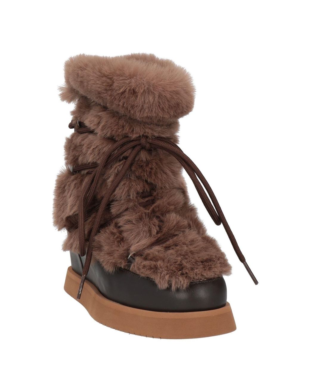 Eqüitare Brown Ian Ankle Boots Leather, Shearling