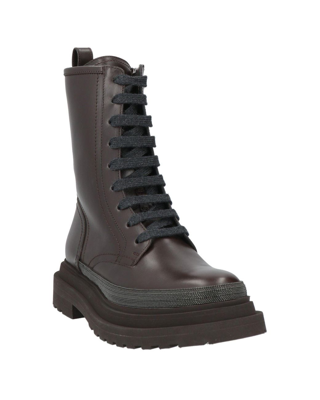 Brunello Cucinelli Brown Stiefelette