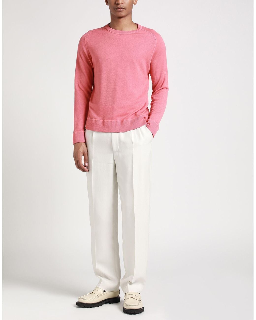 Massimo Alba Pink Jumper for men