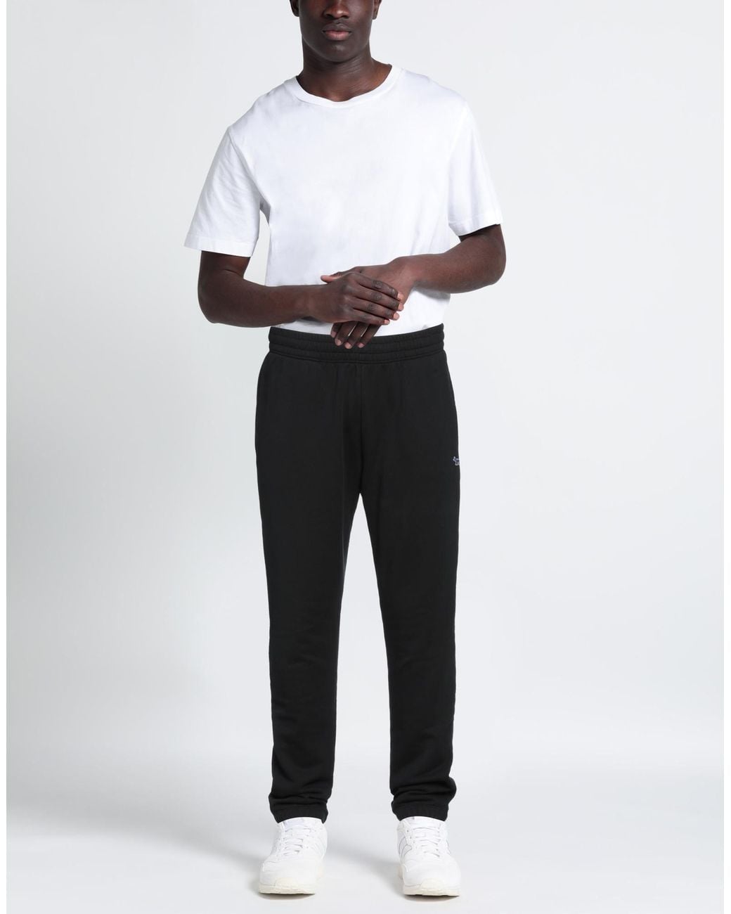 Maison Kitsuné Black Pants for men