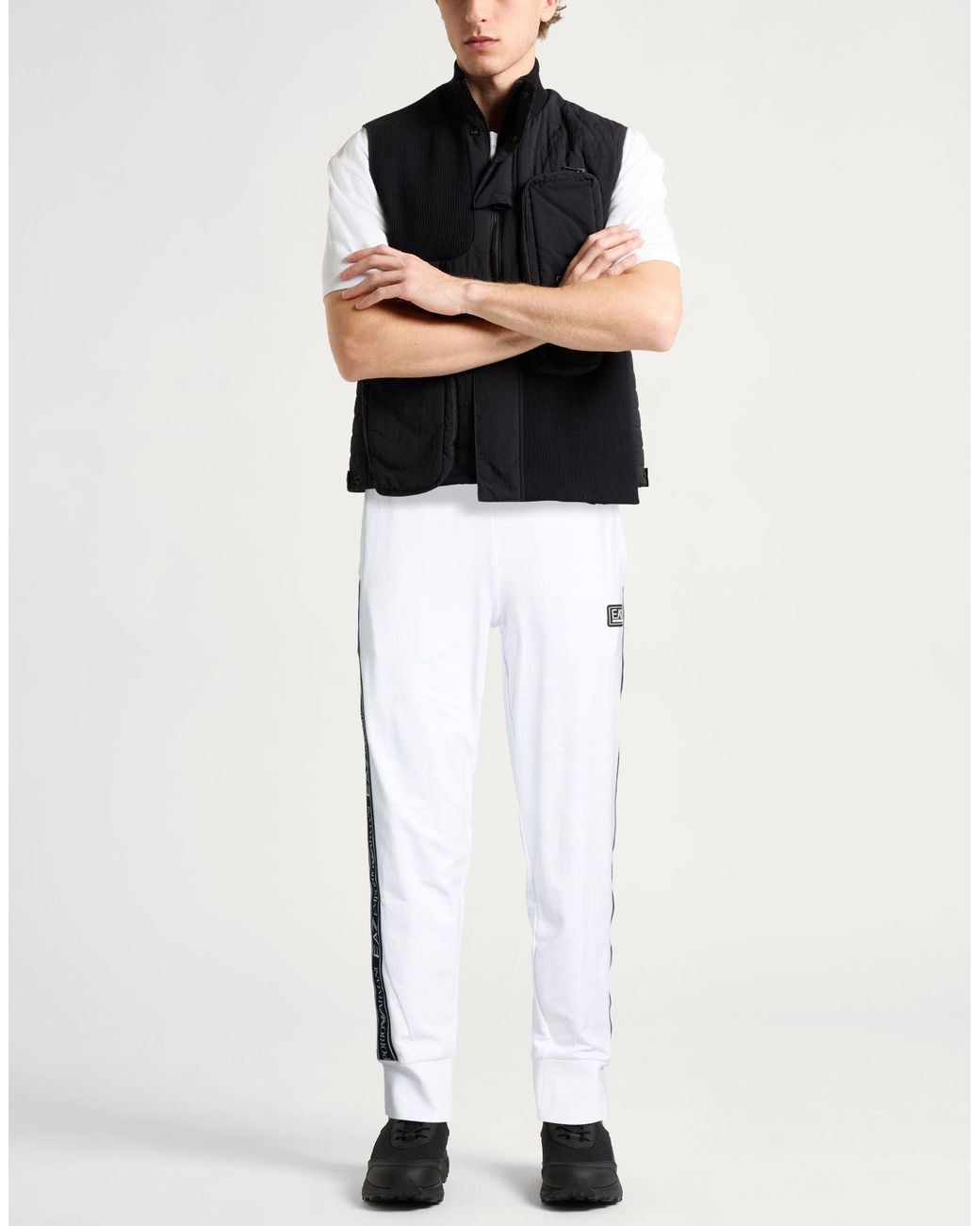 Pantalone di EA7 in White da Uomo