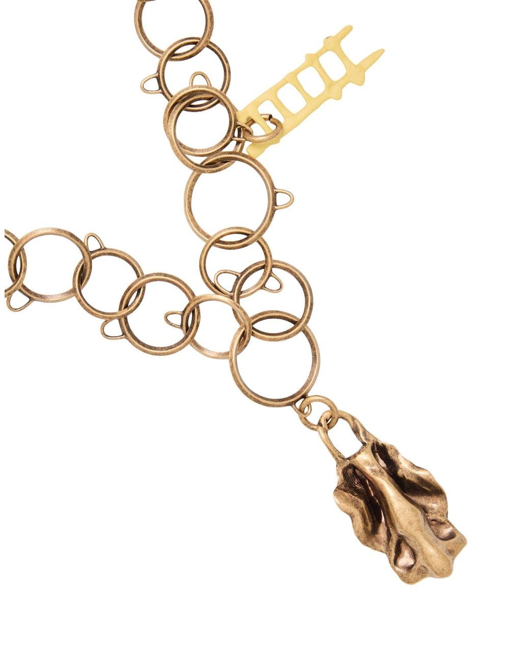 Fabiana Filippi Metallic Necklace Ecobrass
