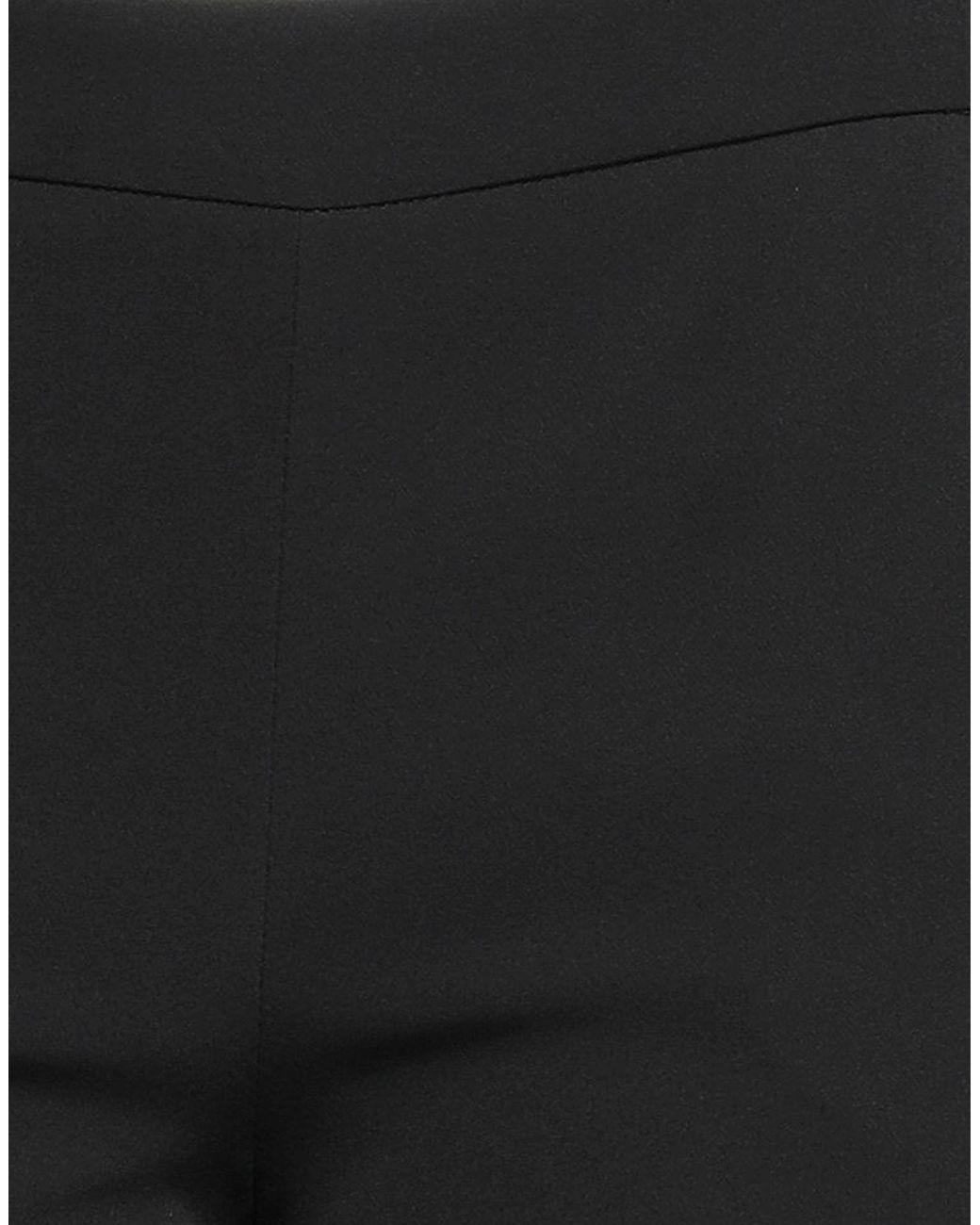 Rose' A Pois Black Pants Polyester, Elastane