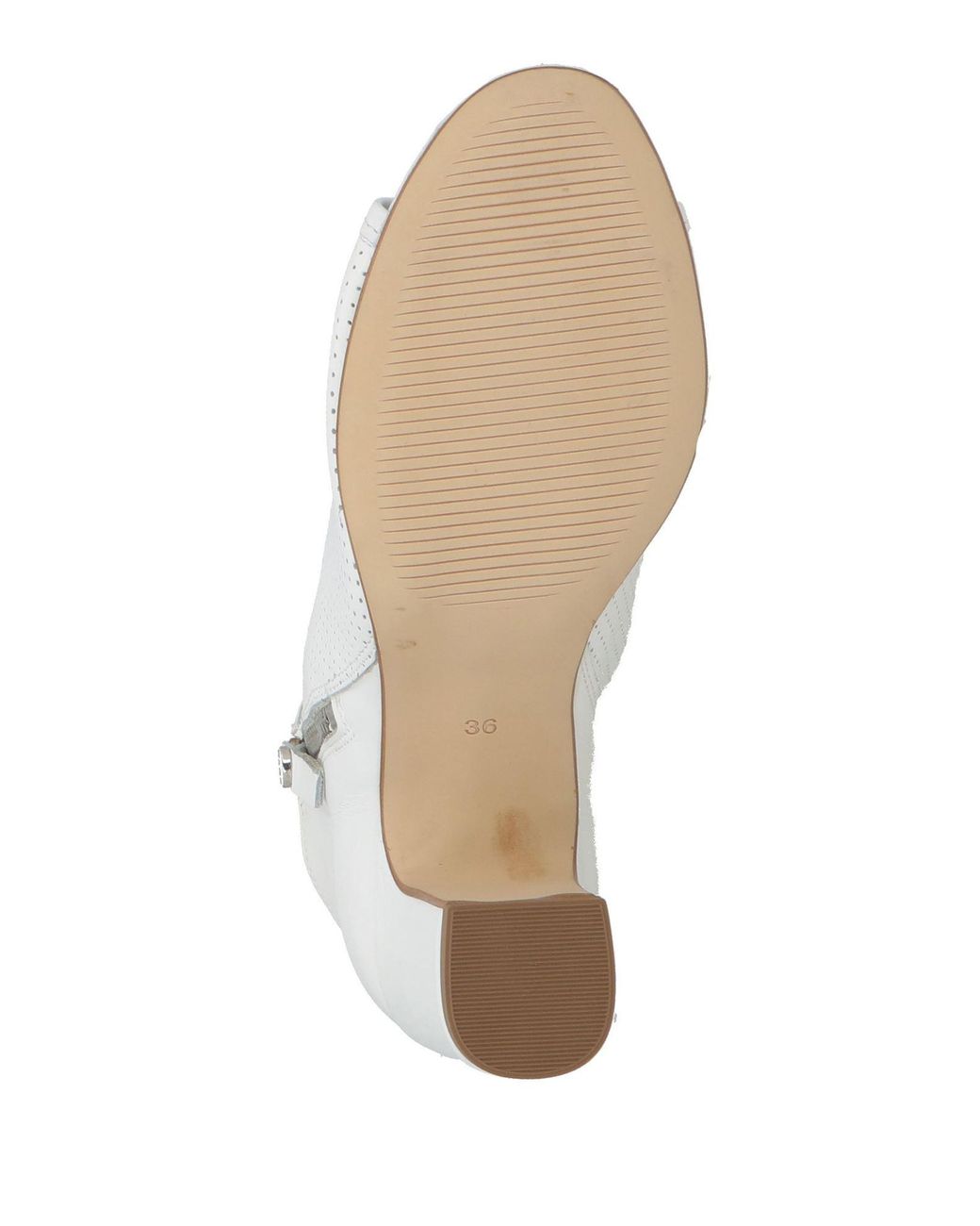 Keys White Ankle Boots Soft Leather