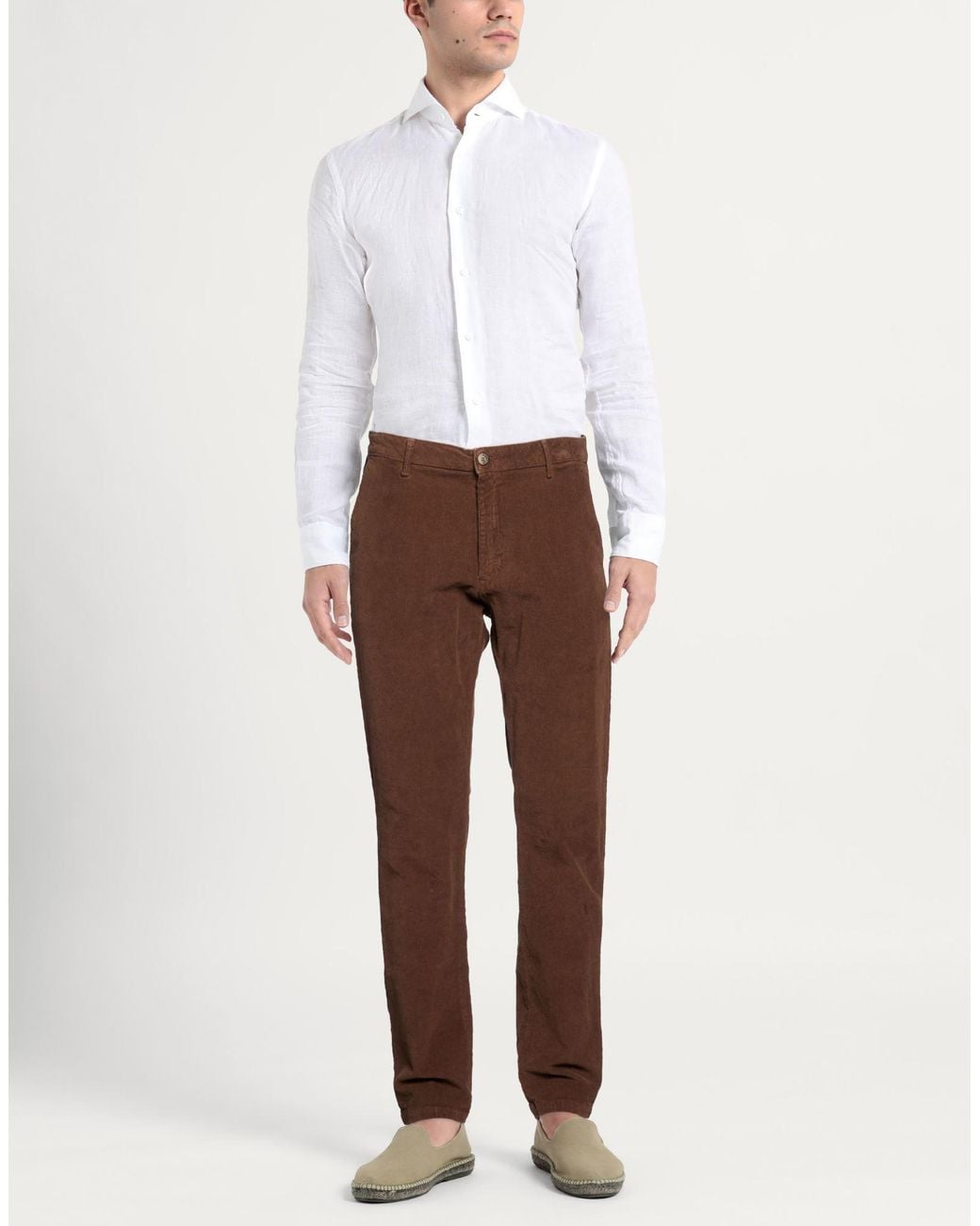 Squad² Brown Trouser for men