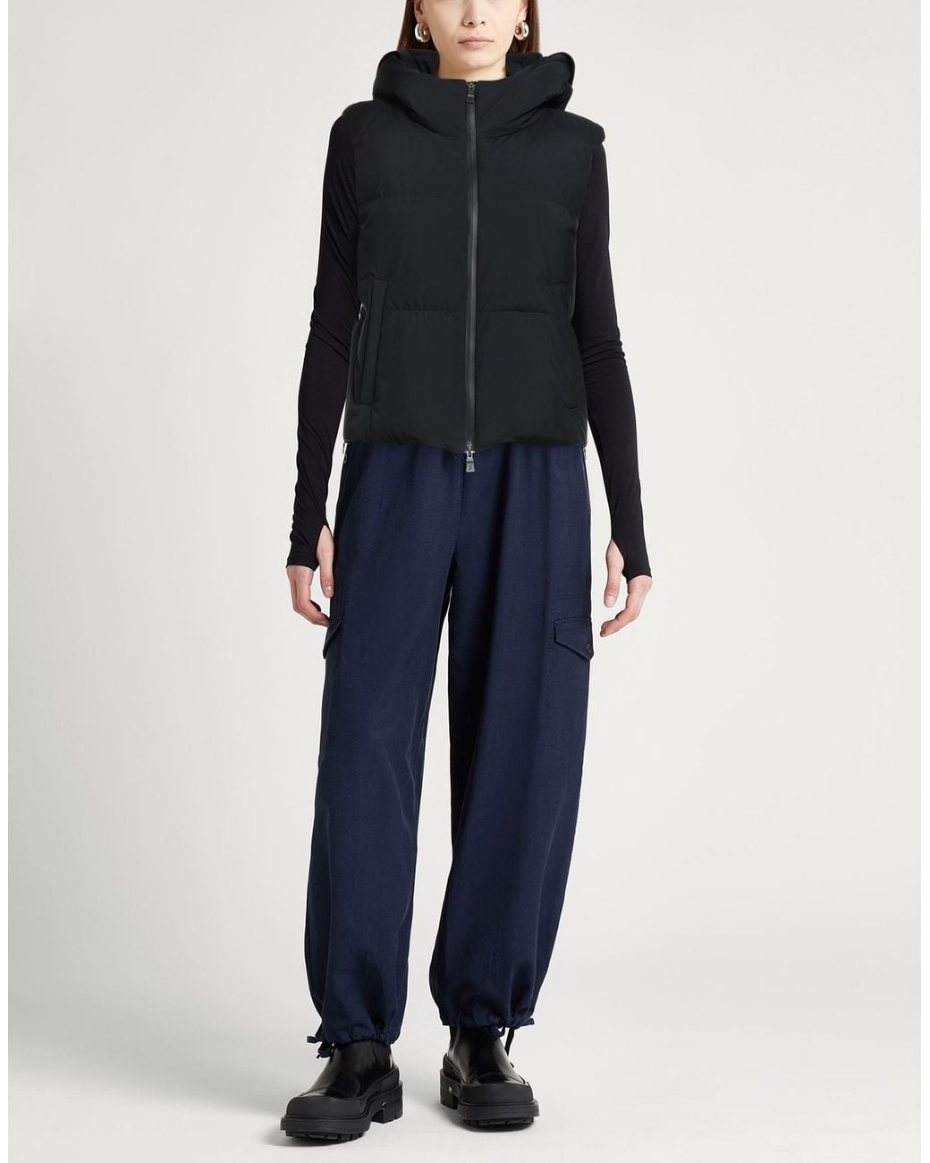Herno Black Gilet