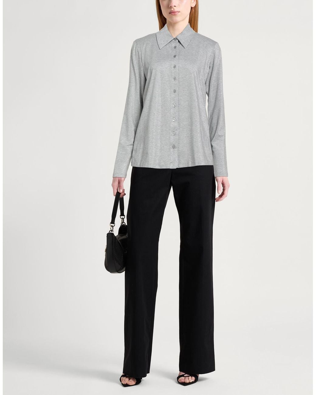 Marina Rinaldi Gray Shirt