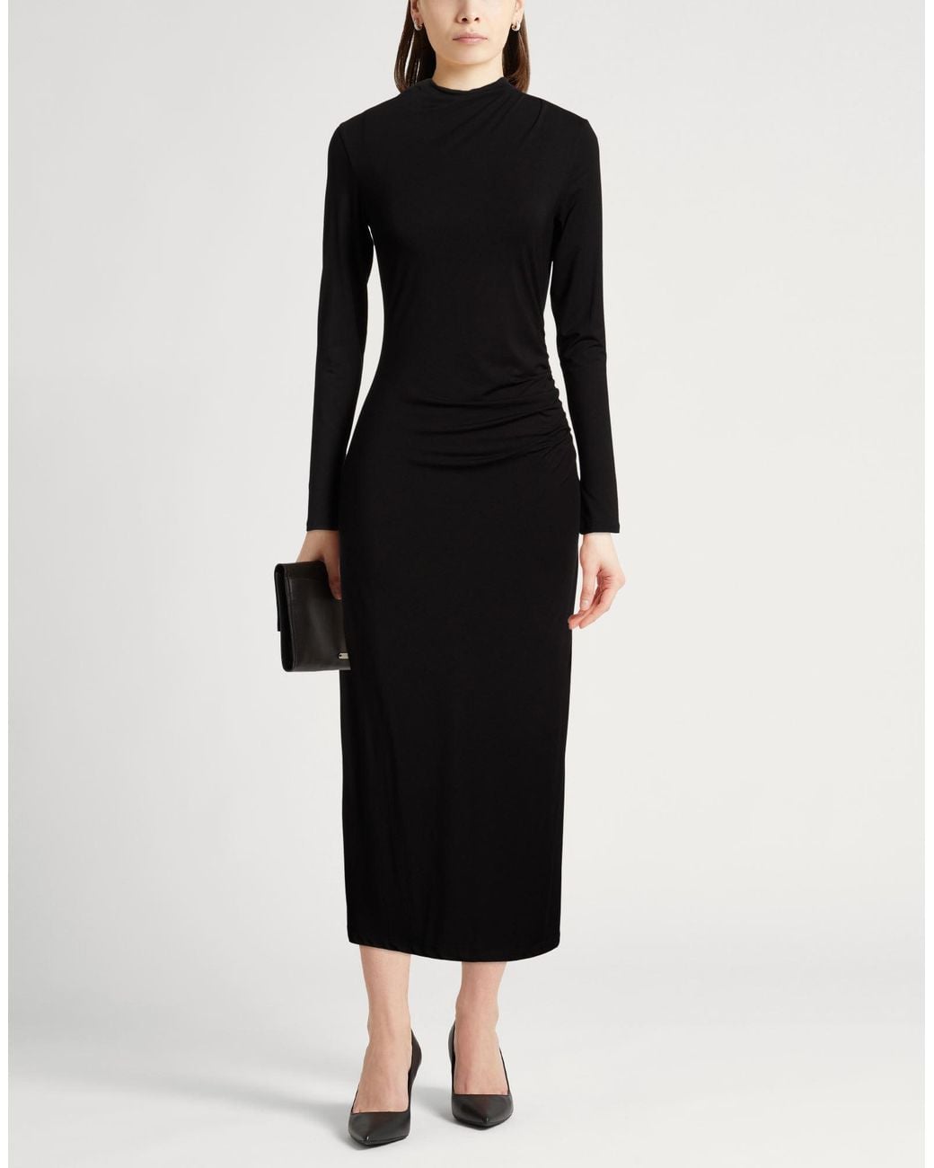 Vince Black Midi Dresses
