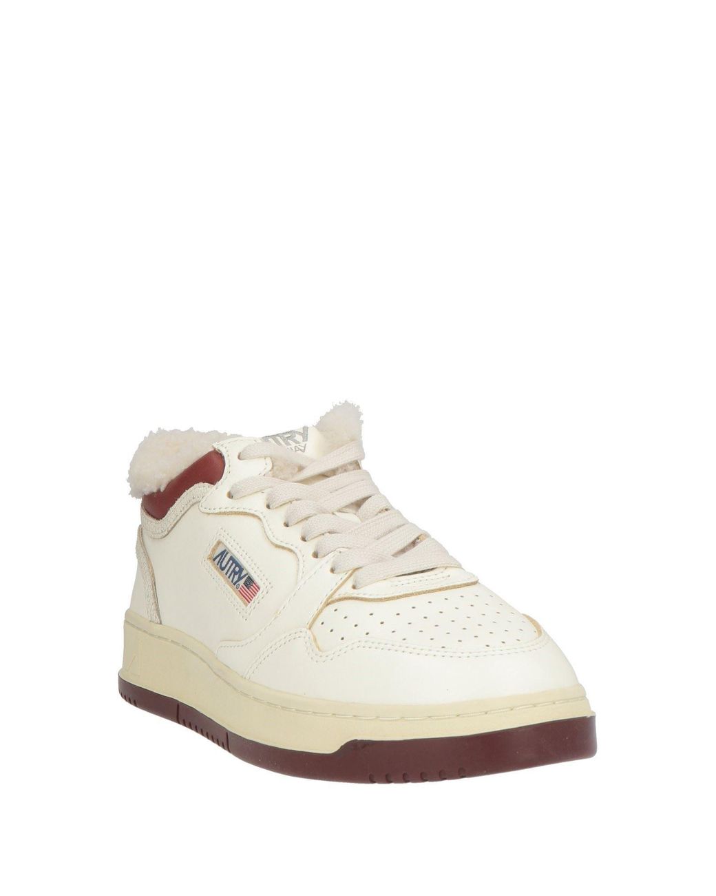 Autry White Ivory Sneakers Leather