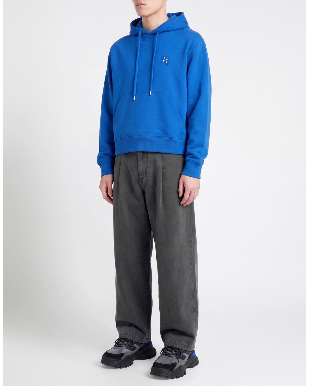 Adererror Blue Sweatshirt Cotton for men