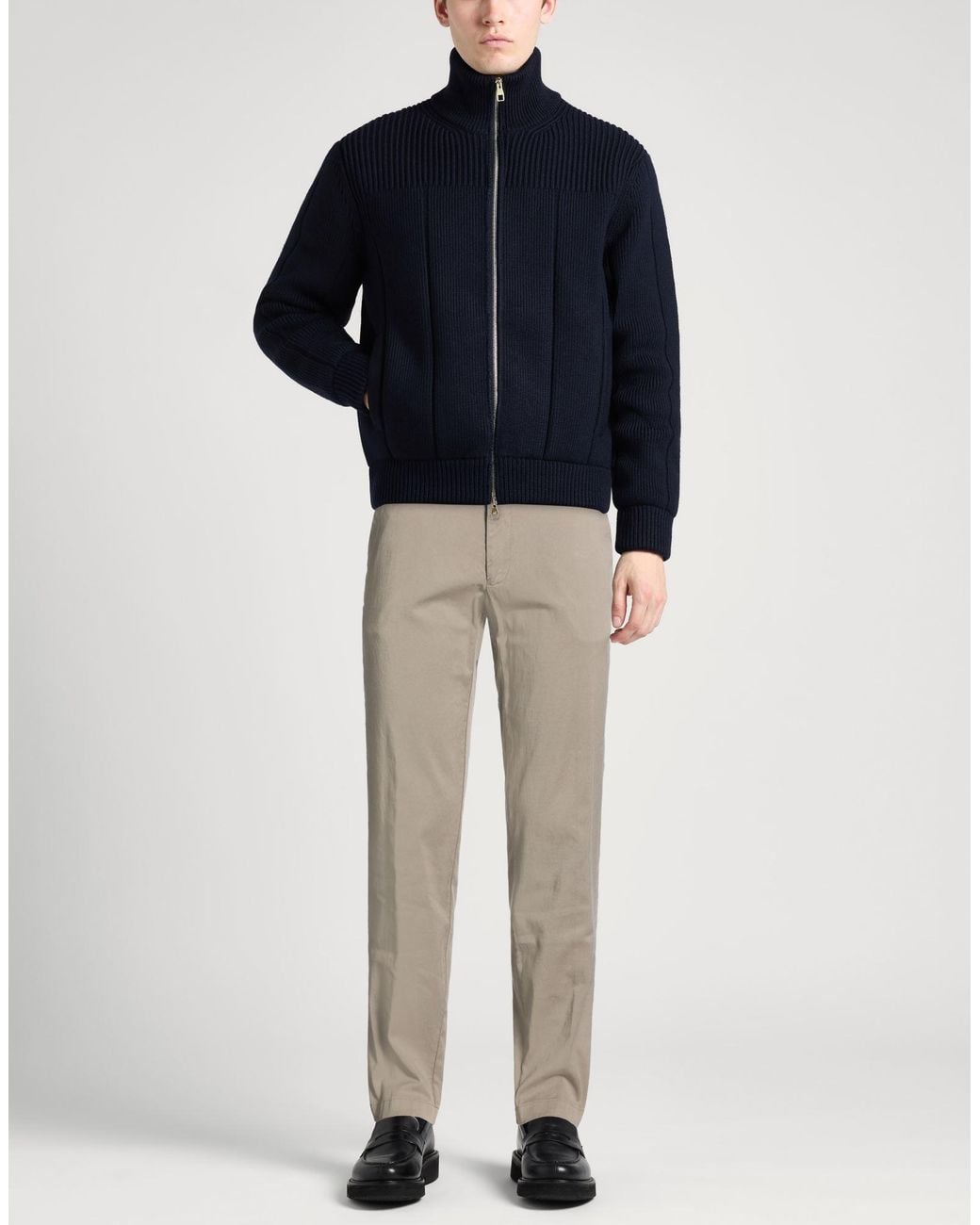 Berwich Gray Pants Lyocell, Cotton, Elastane for men