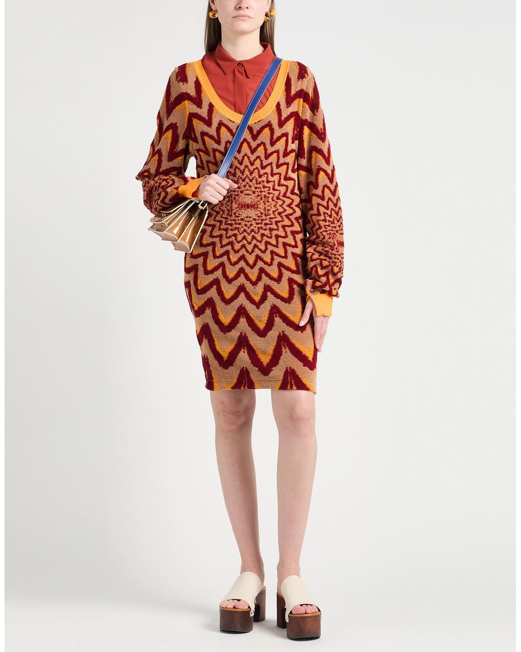 Marni Red Mini Dress