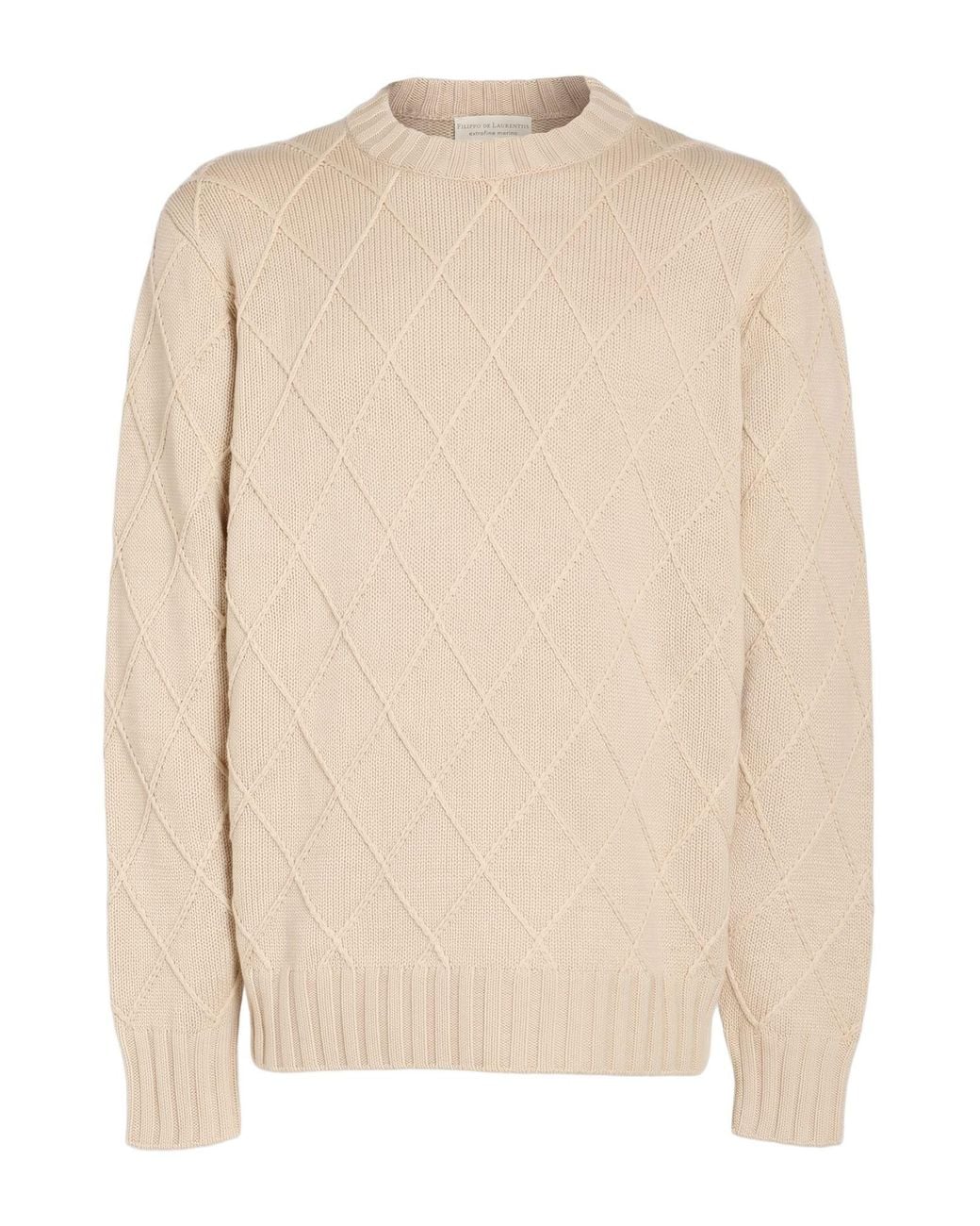 Pullover FILIPPO DE LAURENTIIS de hombre de color Natural