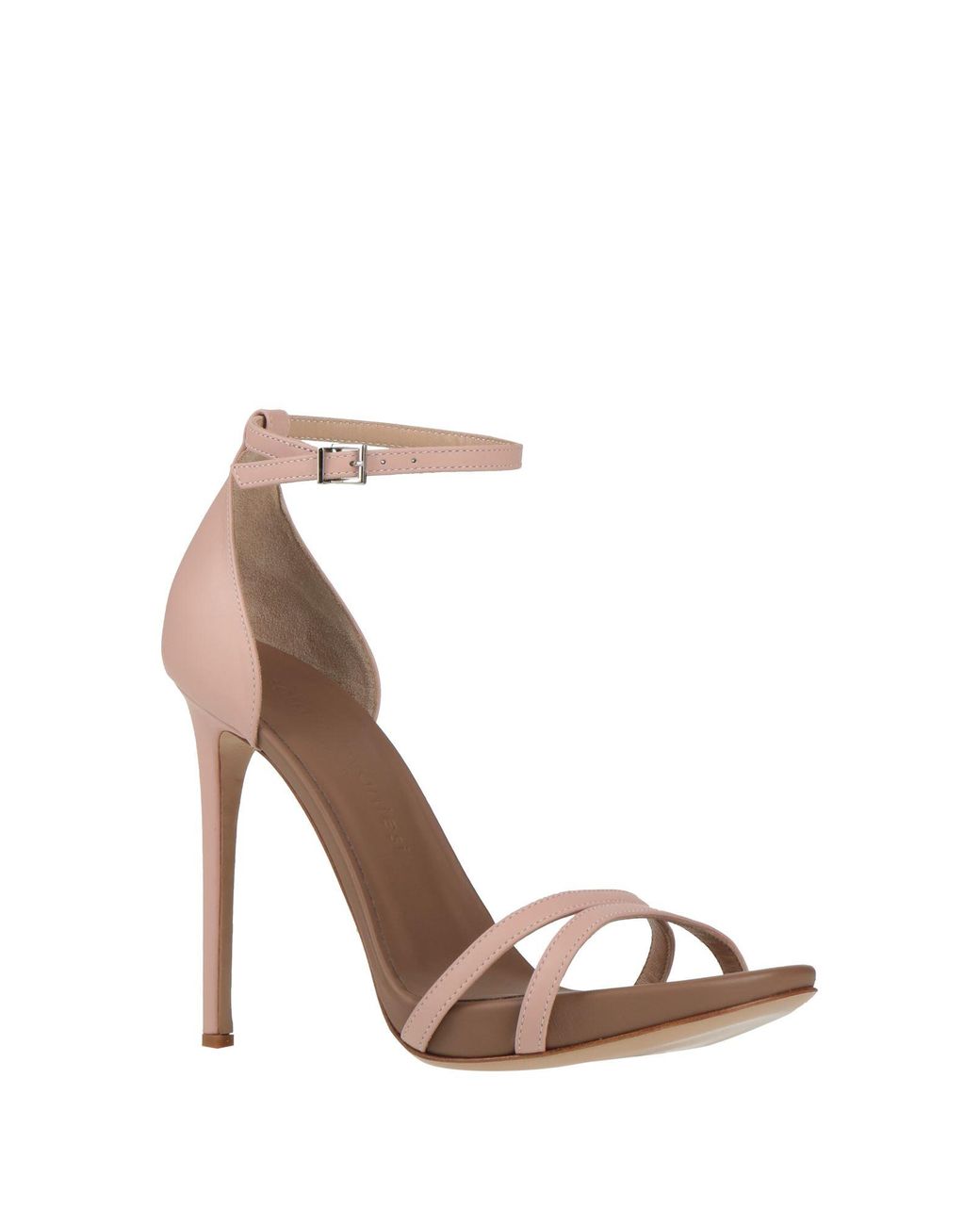 Sergio Levantesi Pink Sandals Leather