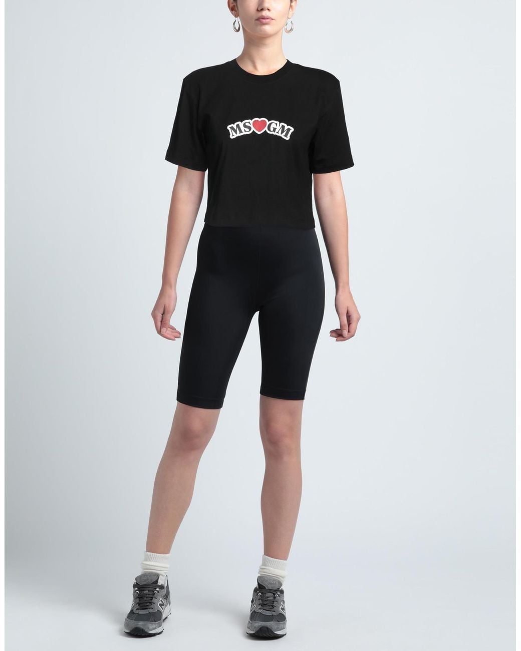MSGM Black T-shirt