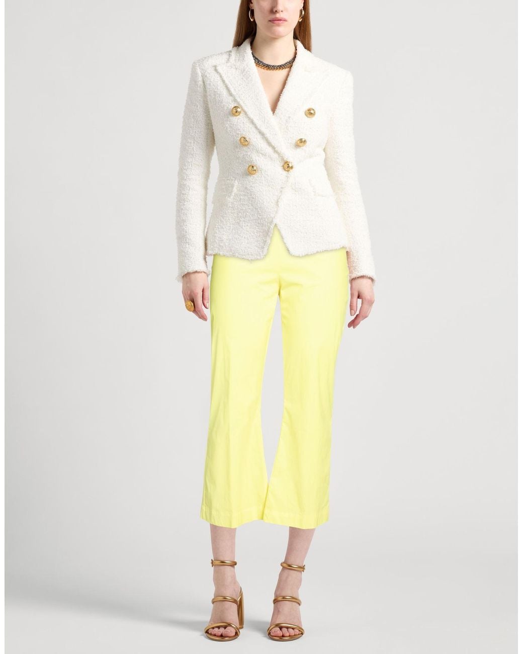 Liviana Conti Yellow Trouser