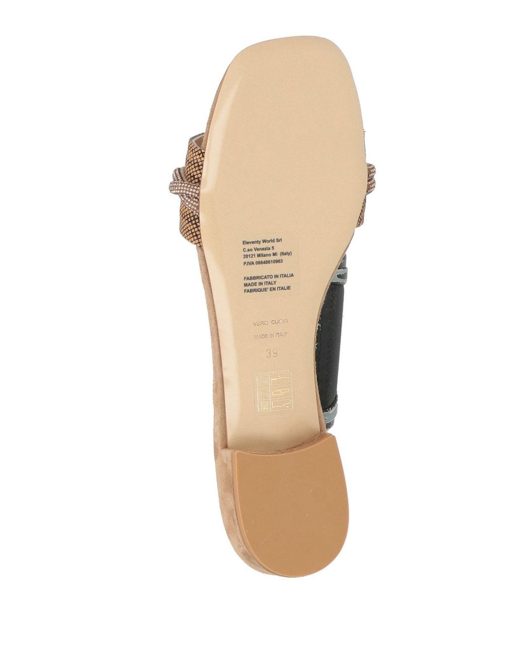 Eleventy Brown Sandals