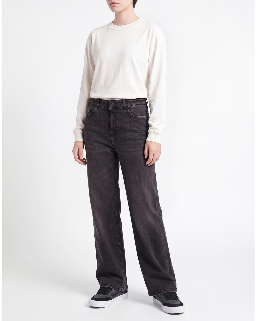 Kaos Gray Jeans Cotton, Elastane