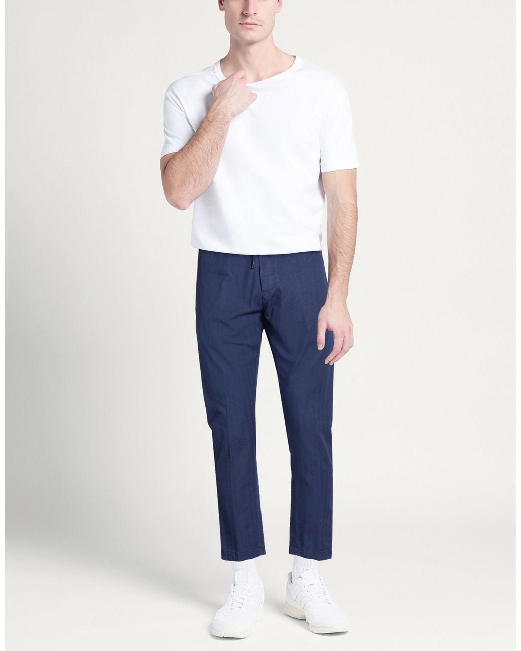 Dondup Blue Pants for men