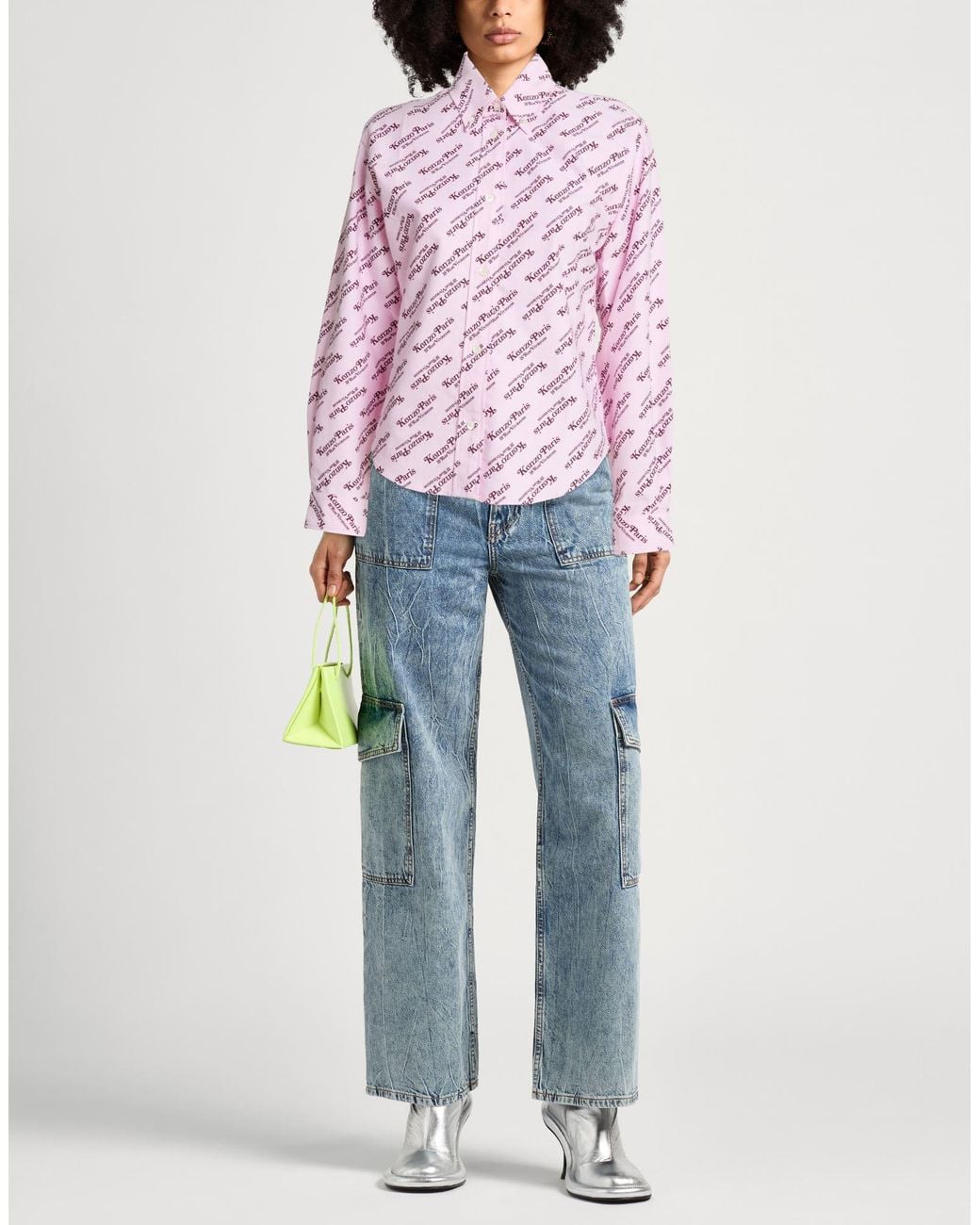 KENZO Pink Hemd