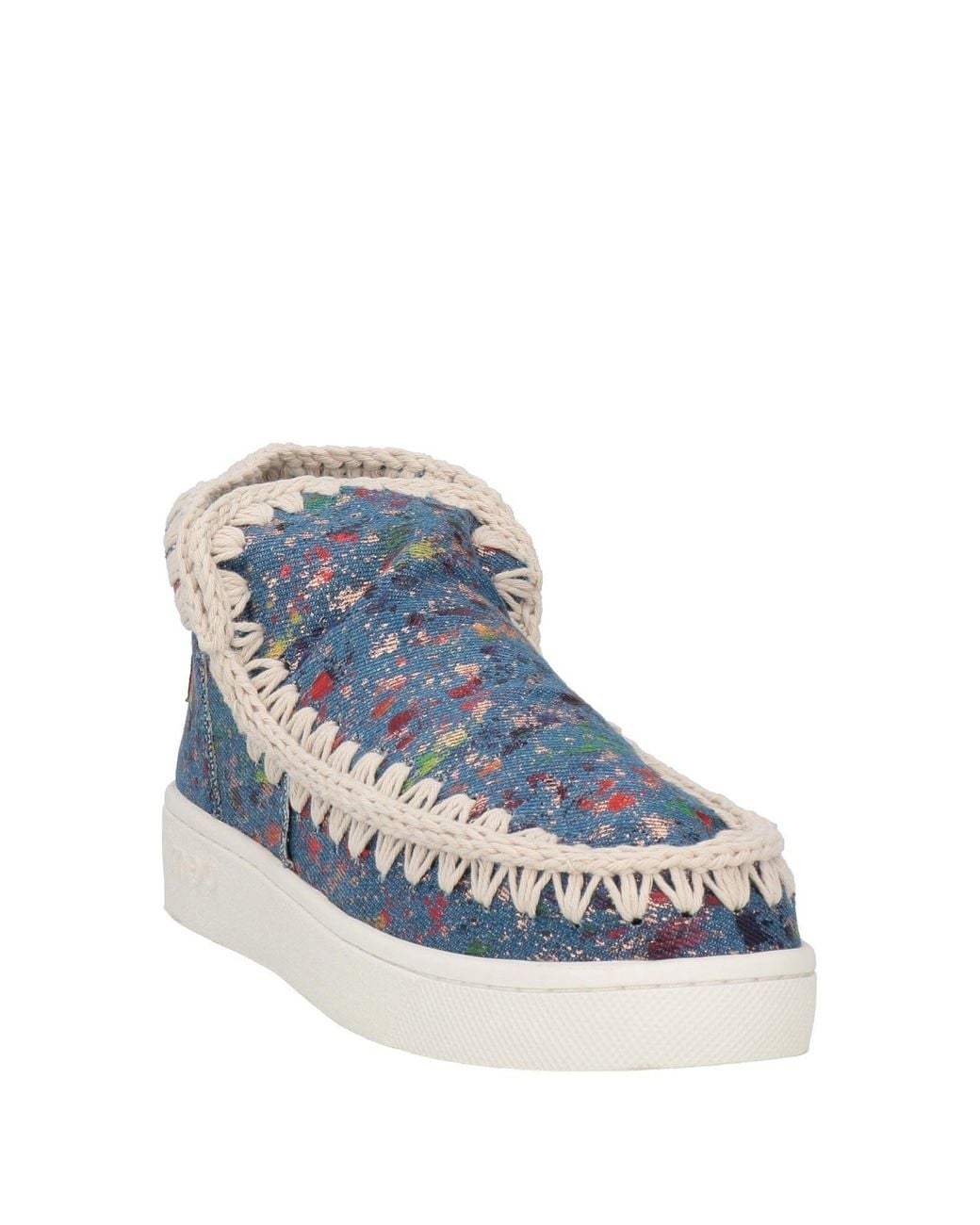 Bottines Mou en coloris Blue