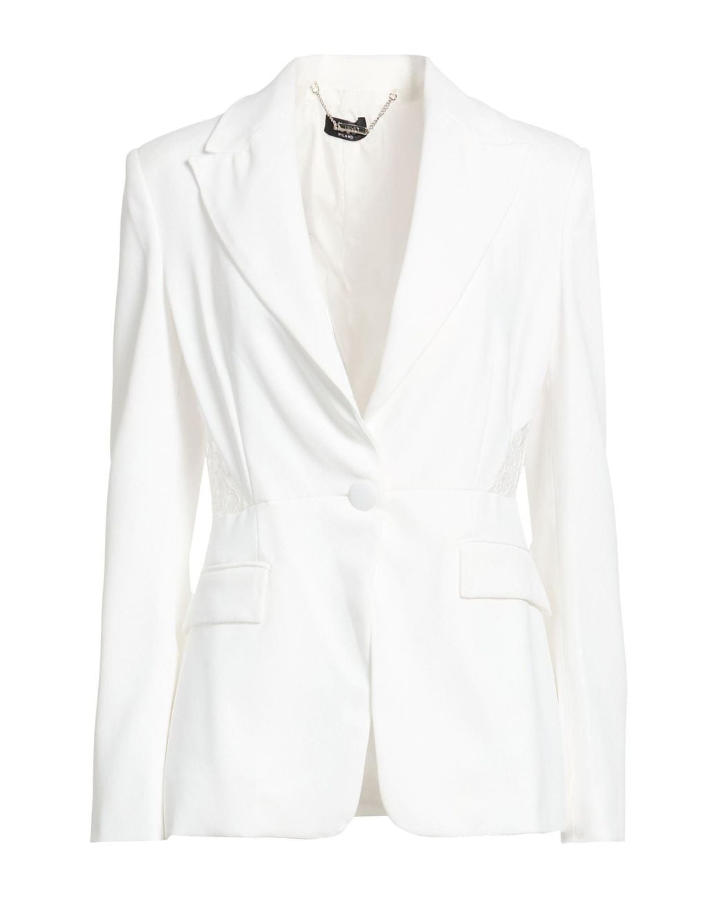 Liu Jo White Blazer Polyester