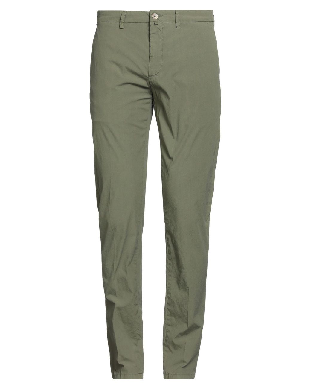 Siviglia Green Military Pants Cotton, Elastane for men
