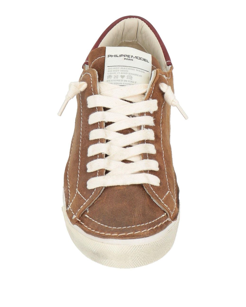 Philippe Model Brown Sneakers Leather for men