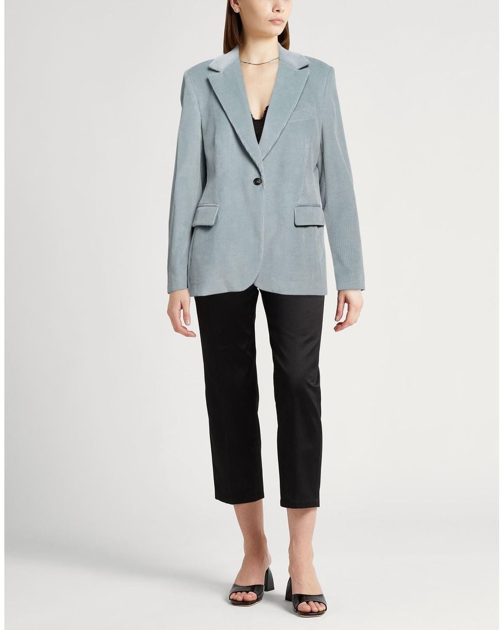 Eleventy Blue Light Blazer Cotton