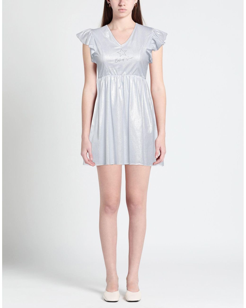 Odi Et Amo Blue Mini Dress