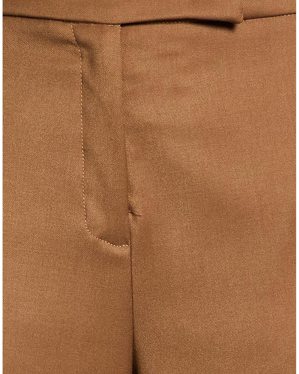 Nora Barth Brown Pants Polyester, Viscose, Wool, Elastane