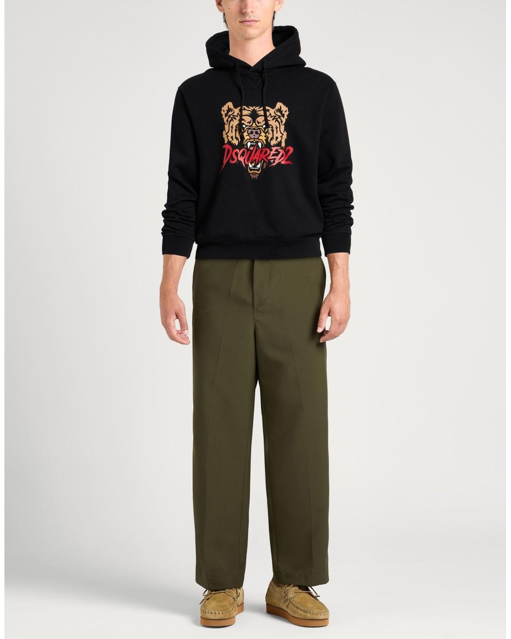 DSquared² Black Sweatshirt for men