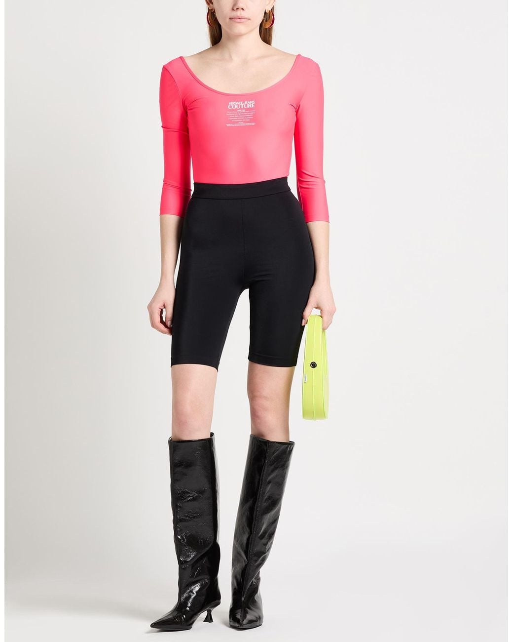 Versace Jeans Couture Pink Bodysuit
