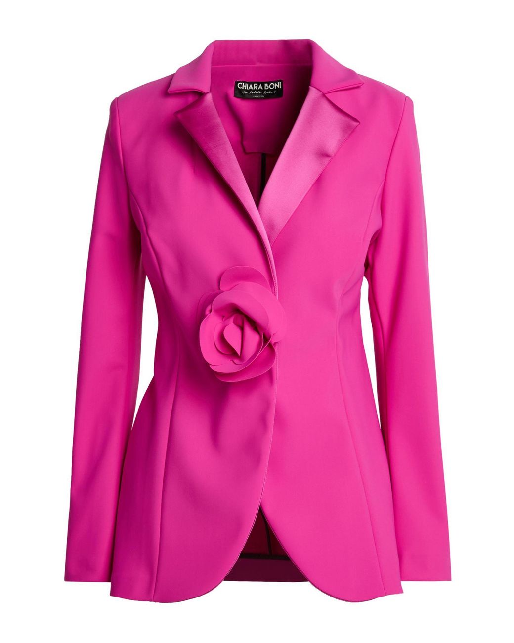 La Petite Robe Di Chiara Boni Pink Blazer Polyamide, Elastane