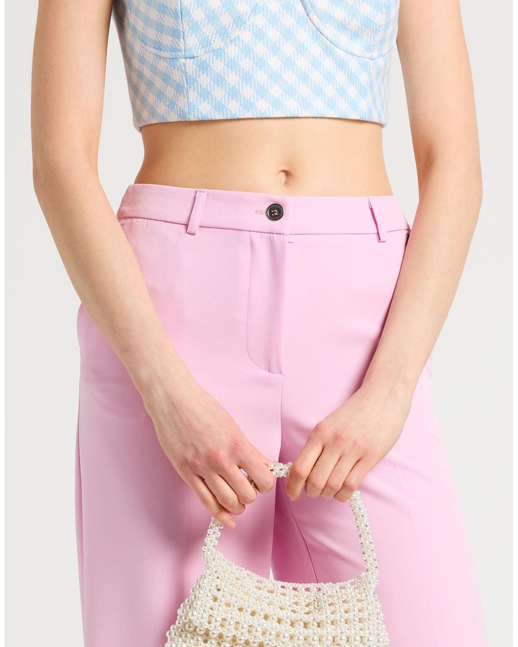 Please Pink Pants Polyester, Elastane